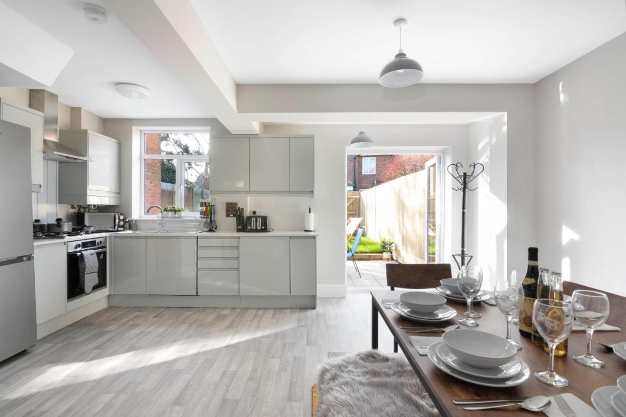 Spacious 3 Bed House, Netflix, Garden, Parking Southampton Esterno foto